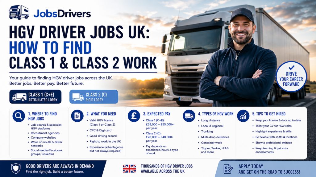 HGV & Class 1/2 — Jobs Drivers UK blog